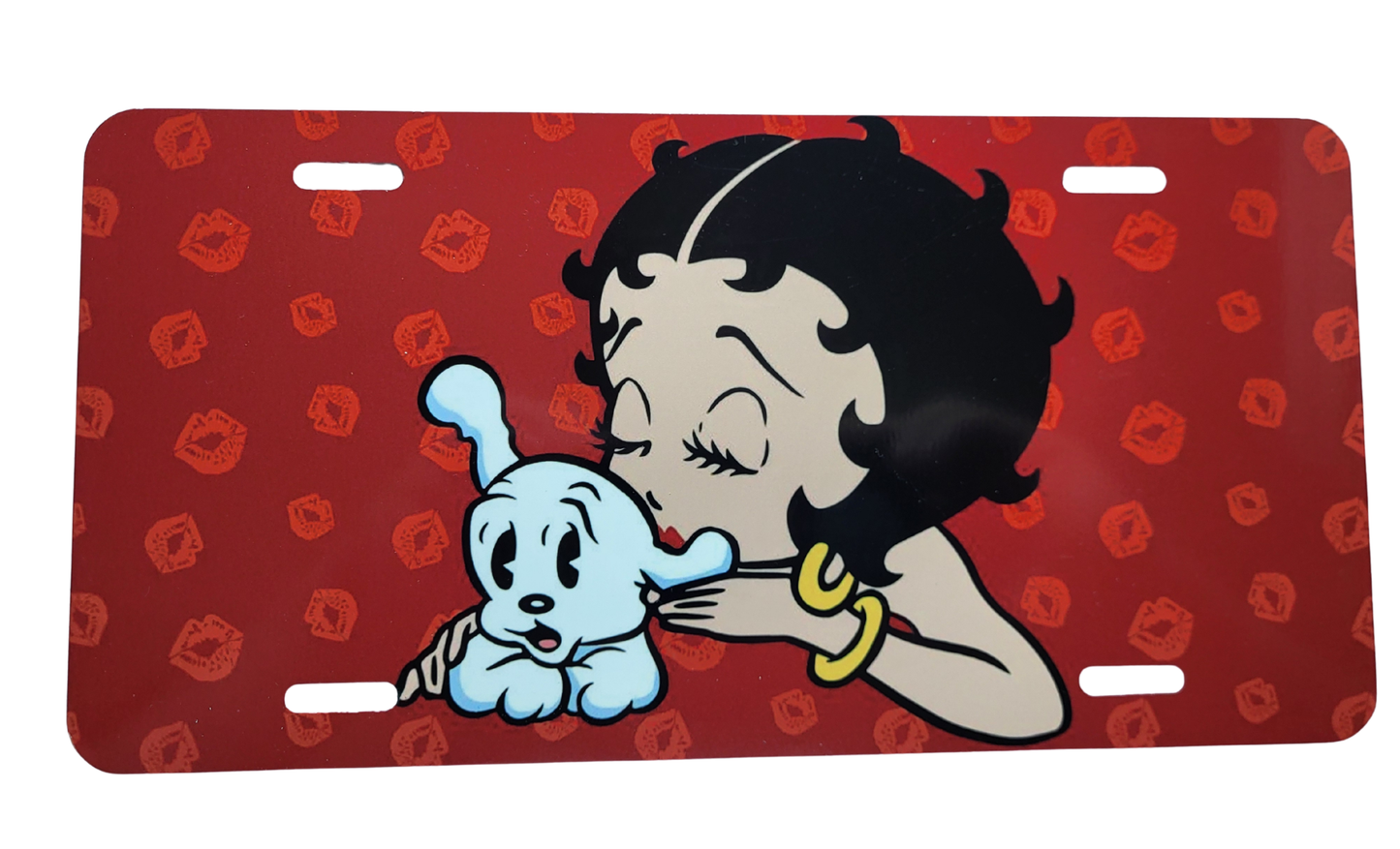Betty Boop License Plate