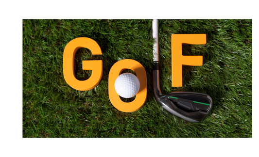 Golf Grass License Plate 6x12