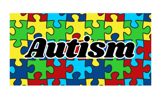 Autism Colorful License plate 6x12