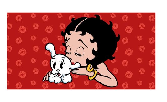 Betty Boop License Plate 6x12