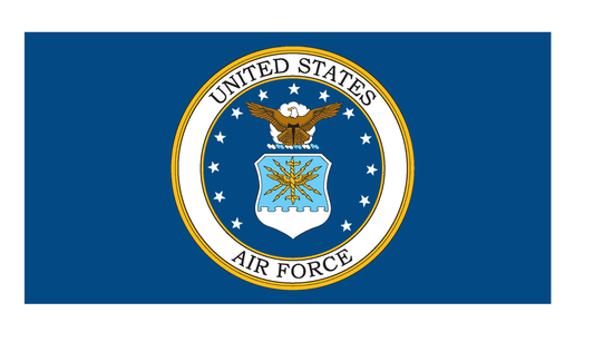 U.S. Air Force License Plate 6x12