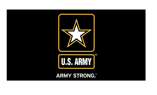U.S. Army License Plate 6x12
